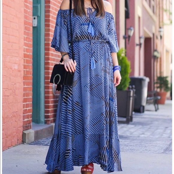 shein boho maxi dress